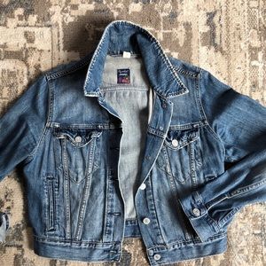 Cropped Jean Jacket